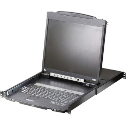 ATEN TECHNOLOGY INC Cl5808N Dual Rail Rackmount Lcd-Taa Compliant