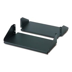 SCHNEIDER ELECTRIC Apc Double Sided Fixed Shelf for 2Post Rack 250Lbs (Ar8422) In Black