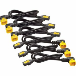 APC Power Cord Kit (6 Ea) Locking C13 to C14 (90 Degree) 0.6M (Ap8702R-Na)