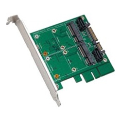SYBA MULTIMEDIA INC Syba 3.5" SATAiii to Dual Msata Raid Adapter