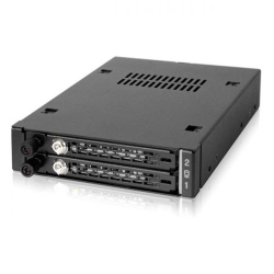 ICY DOCK 2X2.5Inch SATA/sas / Mobile Rack for 3.5Inch Front Device Bay (Mb492Skl-B)