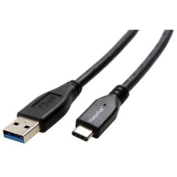 VISIONTEK CANADA 900826 3.28 Ft. USB 3.1 Type C to Type A Cable 1 Meter (M/m) In Black