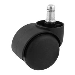 NICERFURNITURE Twin Swivel Office Chair Wheel Fixed Type Replacement Rotate Caster Roller- Pack Of 5