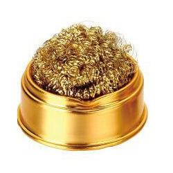 STANZ (Tm) Soldering Iron Tip Cleaner With Brass Wire Sponge, No Water Needed