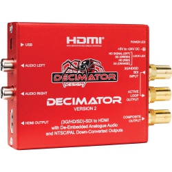 DECIMATOR 2 Sdi to Composite/hdmi Down Converter (3G/hd/sd)