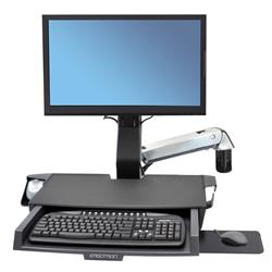 ERGOTRON Styleview® Sit-Stand Combo Arm With Worksurface
