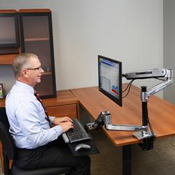 ERGOTRON Workfit-Lx, Sit-Stand Desk Mount System