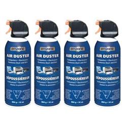 EMZONE Compressed Air Duster 284G (10OZ) -4 Pack