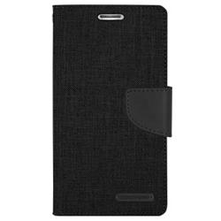 YYZ MOBILE Mercury Goospery Canvas Diary - Iphone 6/6S - Black/black