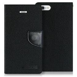 YYZ MOBILE Mercury Goospery Canvas Diary - Iphone 6/6S Plus - Black/black