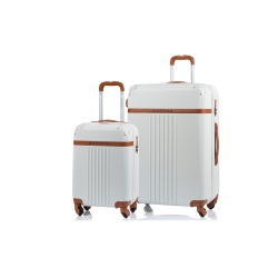 blush pink luggage set