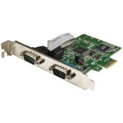 STARTECH.COM Startech 2-Port PCi Express Serial Card With 16C1050 Uart - Rs232 - PCie Serial Card With Dual Channel 16C1050 Uart
