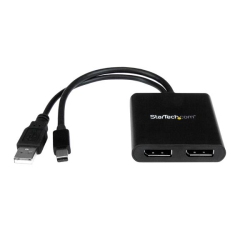 STARTECH Mini Displayport to Dp Multi Monitor Splitter - 2-Port Mst Hub