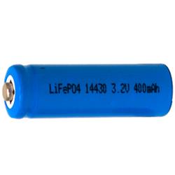 POWER PORTABLE 3.2 Volt 400 Mah Lifepo4 14430 Battery (14 MM X 43 Mm)
