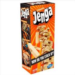 HASBRO A2120 Jenga Classic Board Game - English