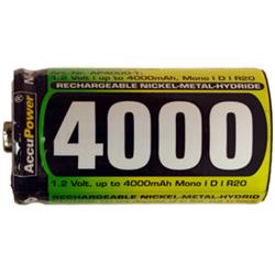 ACCUPOWER 12-Packd Nimh Batteries (4000 Mah)