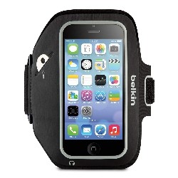 BELKIN Sport-Fit Plus Armband for Iphone 5, 5S, 5C And Ipod Touch 5Th Generation, Blacktop/overcast