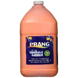PRANG 10602 Washable Paint, Gallon Size, Orange, 1-Unit