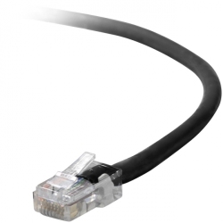 BELKIN Cat-5E Patch Cable (Black, 15 Feet)
