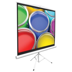 PYLE Prjtp42 40-Inch Video Projector Screen, Easy Fold-Out And Roll-Up Projection Display, Tripod Stand Style