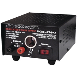 PYRAMID CAR AUDIO Pyramid Ps9Kx 5A/7A Power Supply With Cigarette Lighter Plug