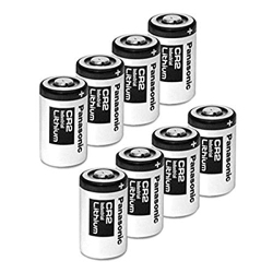 PANASONIC 8-Pack Cr2 Industrial 3 Volt Lithium Batteries