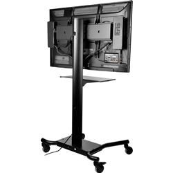 PEERLESS Smartmount 32" - 60" Flat Panel Display Cart With Shelf And Wheels (Sr560M)