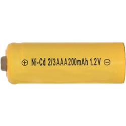 POWER PORTABLE 16-Pack 2/3 Aaa Nicd Button Top Batteries (200 Mah)