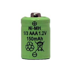 POWER PORTABLE 16-Pack 1/3 Aaa 150 Mah Button Top Nimh Battery (for Solar Lights)