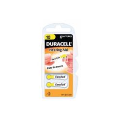 DURACELL 30-Pack Size 10 Activair Easy Tab Hearing Aid Batteries (Da10)