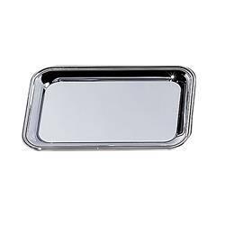 ELEGANCE Nickel Plated Rectangular Cash Tray 6X9