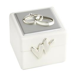 ELEGANCE Wedding Ring Box With Wedding Ring Icon