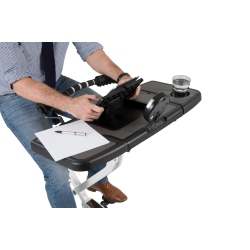 FITDESK Bike Desk 3.0 With Desk Extension Kit