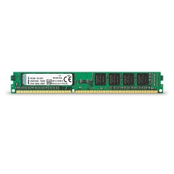 KINGSTON 4GB Valueram Ddr3, 1600Mhz, Non-Ecc, Unbuffered, Cl11, 1.5V, 240-Pin Dimm, Singl