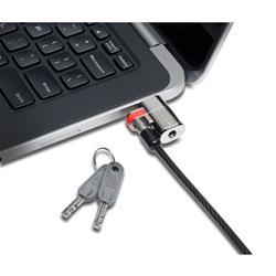 KENSINGTON Clicksafe Keyed Laptop Lock for Dell Laptops And Tablets (67974)