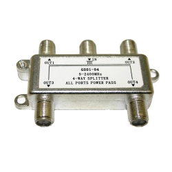 DIGIWAVE 4 Way Splitter for 5 to 2400Mhz
