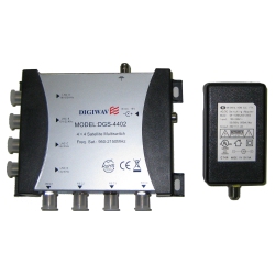 DIGIWAVE 4 In 4 Out Satellite Switch