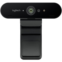 LOGITECH Brio 4K Uhd Pro Webcam With Built-In Microphone - - (960-001105) In Black
