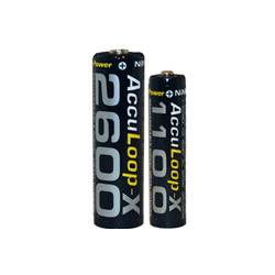 ACCULOOP 12 X Aaa (1100 Mah) + 12 X Aa (2600 Mah) Accupower -X Nimh Battery Combo