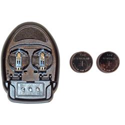 POWER PORTABLE Lir2032 Charger + 2-Pack Lir2032 3.6 Volt Lithium Ion Button Batteries