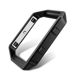 STRAPSCO Stainless Steel Replacement Frame for Fitbit Blaze In Matte In Black