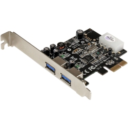 STARTECH 2-Port PCi Express USB 3.0 Card With Uasp Lp4 Power (PexUSB3S25)