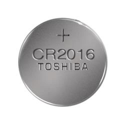 TOSHIBA 10-Pack Cr2016 3 Volt Lithium Coin Cell Batteries (On A Card)