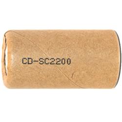 POWER PORTABLE 50-Pack Sub C 2200 Mah Nicd Batteries (Paper Wrapped)