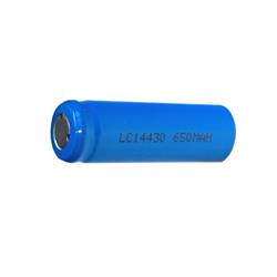 POWER PORTABLE 4/5 Aa 3.7 Volt Lithium Ion 14430 Flat Top Battery (650 Mah)