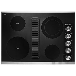 KitchenAid 30" 4-Element Electric Cooktop (KCED600GSS) - Stainless Steel
