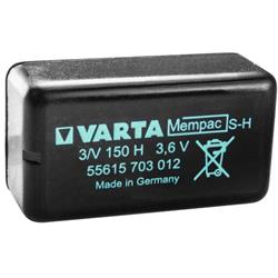 VARTA Mempac 3/v150H 3.6 Volt Nimh (55615 703 012) Battery