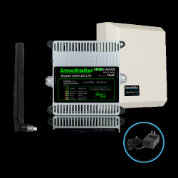 SMOOTHTALKER Stealth Z6 70Db 4G Lte 5G Ready High Power 6 Band Building Cell Phone Signal Booster Kit