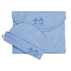 MERINO KIDS Cocooi Babywrap/swaddle Newborn - 3 Months Banbury