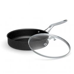 STARFRIT Usa Inc 060318-003 Fry Pan Deep With Glass Lid 11 In